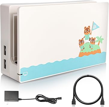 Nintendo Switch Dock Station Replacement 4K HDMI TV Adapter Set Nintendo Switch Dock Station Replacement 4K HDMI TV Adapter Set