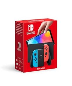 Nintendo Switch OLED Model Neon Blue Neon Red Renewed Nintendo Switch OLED Model Neon Blue Neon Red Renewed