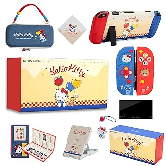 Kuitmor Switch Accessories Bundle for OLED with 11 Essential Items Kuitmor Switch Accessories Bundle for OLED with 11 Essential Items