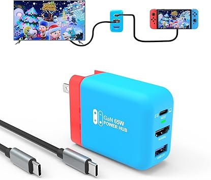 Mirabox 65W Portable Dock for Nintendo Switch and USB C Devices Mirabox 65W Portable Dock for Nintendo Switch and USB C Devices