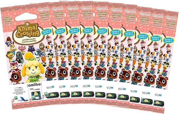 Animal Crossing Amiibo Cards Series 4 Complete Set of 30 Cards Animal Crossing Amiibo Cards Series 4 Complete Set of 30 Cards