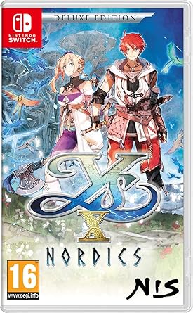 Ys X Nordics Deluxe Edition Compatible with NS UK PAL Ys X Nordics Deluxe Edition Compatible with NS UK PAL