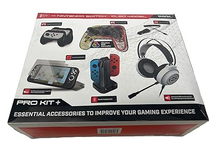 Bionik Pro Kit for Nintendo Switch OLED Console Accessories Bionik Pro Kit for Nintendo Switch OLED Console Accessories