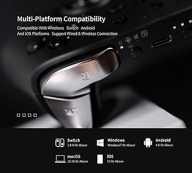 GuliKit KK2 T Wireless Game Controller with Anti-Drift Joysticks 2 GuliKit KK2 T Wireless Game Controller with Anti-Drift Joysticks - Image 2