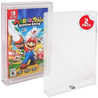 Acrylic Display Case for Nintendo Switch Games – UV Protection Pack of 2 Acrylic Display Case for Nintendo Switch Games - UV Protection Pack of 2