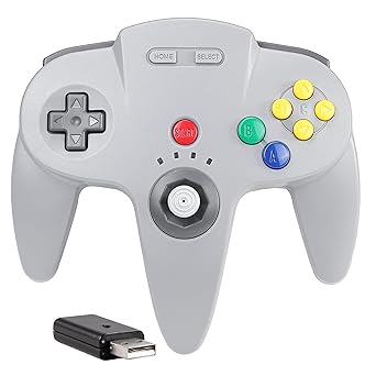 Wireless N64 Controller USB Receiver for Switch PC iOS Mac Raspberry Pi Wireless N64 Controller USB Receiver for Switch PC iOS Mac Raspberry Pi