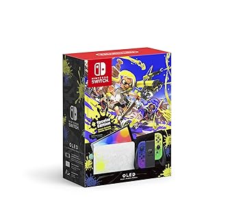 RWD Nintendo Switch OLED Model Splatoon 3 Special Edition Renewed RWD Nintendo Switch OLED Model Splatoon 3 Special Edition Renewed