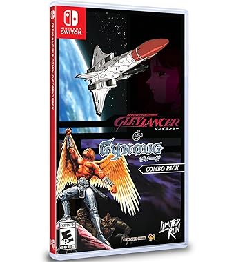 Gleylancer and Gynoug Combo Pack for Nintendo Switch Limited Run 227 2 Gleylancer and Gynoug Combo Pack for Nintendo Switch Limited Run 227 - Image 2