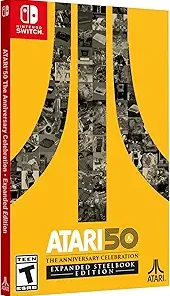 Atari 50 Anniversary Celebration Expanded Steelbook Edition Switch Atari 50 Anniversary Celebration Expanded Steelbook Edition Switch