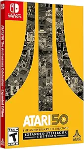 Atari 50 Anniversary Celebration Expanded Steelbook Edition Switch Atari 50 Anniversary Celebration Expanded Steelbook Edition Switch