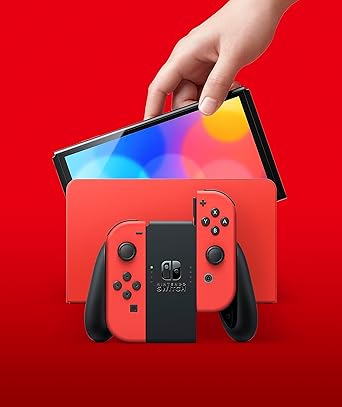 Nintendo Switch OLED Mario Red Edition Renewed for Best Performance 2 Nintendo Switch OLED Mario Red Edition Renewed for Best Performance - Image 2
