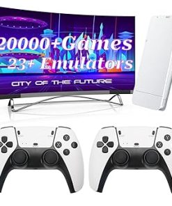 Hikonia Retro Game Console 20000 Games Plug Play 4K HDMI Dual Controllers Hikonia Retro Game Console 20000 Games Plug Play 4K HDMI Dual Controllers