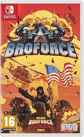 Broforce for Nintendo Switch UK PAL Version Now Available Broforce for Nintendo Switch UK PAL Version Now Available