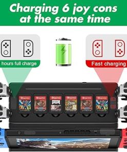 TV Docking Station for Switch and OLED with Joycon Charging and HDMI 2 TV Docking Station for Switch and OLED with Joycon Charging and HDMI 2