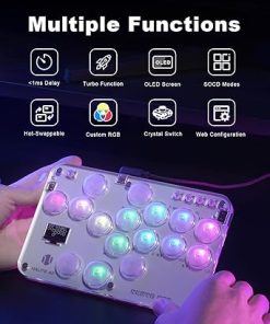 Haute42 S16 Leverless Arcade Stick with Kailh Crystal Switches 2 Haute42 S16 Leverless Arcade Stick with Kailh Crystal Switches 2