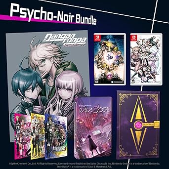 Psycho-Noir Bundle Danganronpa Decadence RAIN CODE Nintendo Switch Psycho-Noir Bundle Danganronpa Decadence RAIN CODE Nintendo Switch
