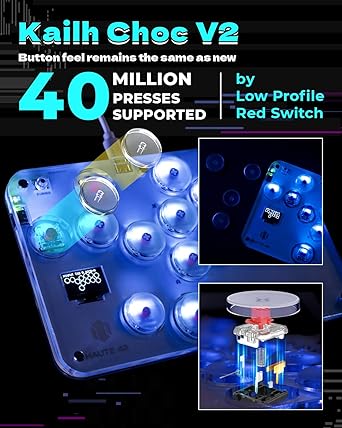 Haute42 Arcade Stick S16 All-Button Controller with RGB Turbo Functions 2 Haute42 Arcade Stick S16 All-Button Controller with RGB Turbo Functions - Image 2