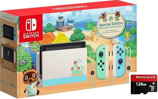 Nintendo Switch Animal Crossing New Horizons Bundle with 128GB Card - Image 2