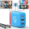 Retro Inspired Controller for Nintendo Switch and PC USB Cable Included 4 Retro Inspired Controller for Nintendo Switch and PC USB Cable Included 4