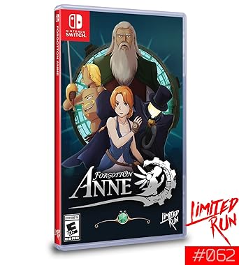 Forgotton Anne Nintendo Switch Limited Run Games 62 Edition Forgotton Anne Nintendo Switch Limited Run Games 62 Edition