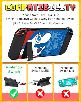 Xinocy 9 in 1 Nintendo Switch Accessories Kit with Travel Case Blue 2 Xinocy 9 in 1 Nintendo Switch Accessories Kit with Travel Case Blue - Image 2