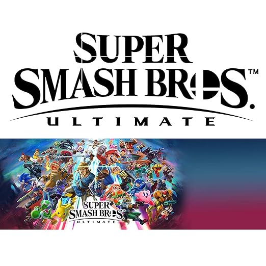 Super Smash Bros Ultimate Nintendo Switch with Thumb Grips and 24 Slot Holder 2 Super Smash Bros Ultimate Nintendo Switch with Thumb Grips and 24 Slot Holder - Image 2