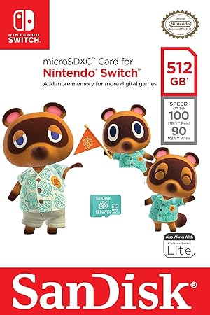 SanDisk 512GB MicroSD Card for Nintendo Switch and Switch Lite Bundle 2 SanDisk 512GB MicroSD Card for Nintendo Switch and Switch Lite Bundle - Image 2