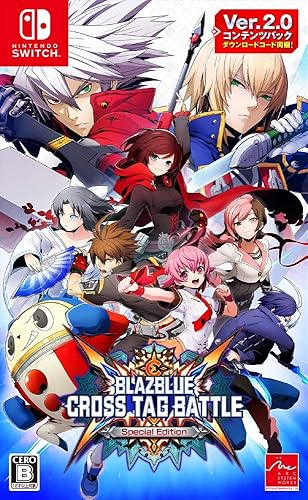 Blazblue Cross Tag Battle for Nintendo Switch Region Free Japanese Version Blazblue Cross Tag Battle for Nintendo Switch Region Free Japanese Version