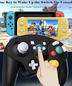 Wireless Gamecube Controller for Switch Lite PC Android Steam Black 2 Wireless Gamecube Controller for Switch Lite PC Android Steam Black 2