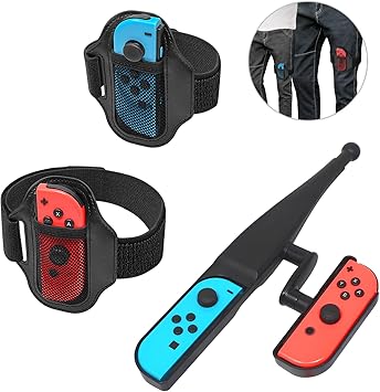 MeneeA Leg Strap for Nintendo Switch Compatible with Joy-Con MeneeA Leg Strap for Nintendo Switch Compatible with Joy-Con
