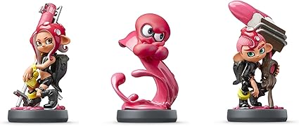 Nintendo Splatoon Octoling Amiibo Triple Set Japan Import Nintendo Splatoon Octoling Amiibo Triple Set Japan Import