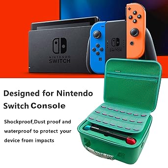 Portable Hardshell Carrying Case for Nintendo Switch and OLED Model 2 Portable Hardshell Carrying Case for Nintendo Switch and OLED Model - Image 2