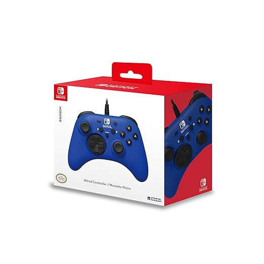 Nintendo Switch HORIPAD Wired Controller Blue Licensed by Nintendo 2 Nintendo Switch HORIPAD Wired Controller Blue Licensed by Nintendo - Image 2