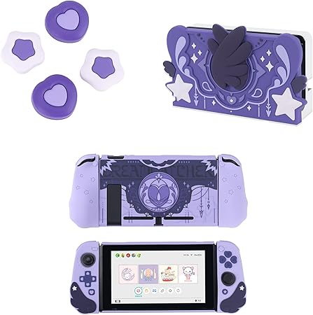 GeekShare Silicone Faceplate Cover and Joycon Grip Set for Switch GeekShare Silicone Faceplate Cover and Joycon Grip Set for Switch
