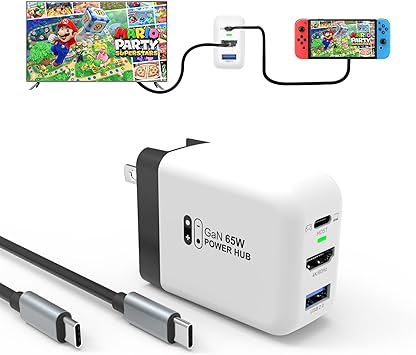 Basicolor Switch Dock Charger for Nintendo Switch OLED and More Basicolor Switch Dock Charger for Nintendo Switch OLED and More