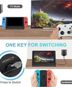 Switch Dock Station Replacement for Official Set with 4K HDMI Output 2 Switch Dock Station Replacement for Official Set with 4K HDMI Output 2