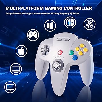 Wireless N64 Controller 2 Pack for Switch Online PC and Raspberry Pi 2 Wireless N64 Controller 2 Pack for Switch Online PC and Raspberry Pi - Image 2