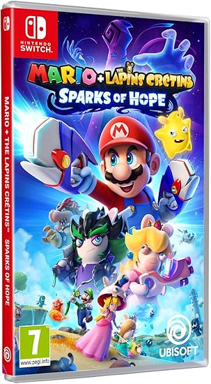 Ubisoft Mario + The Lapins Cretins Sparks of Hope Nintendo Switch Game Ubisoft Mario + The Lapins Cretins Sparks of Hope Nintendo Switch Game
