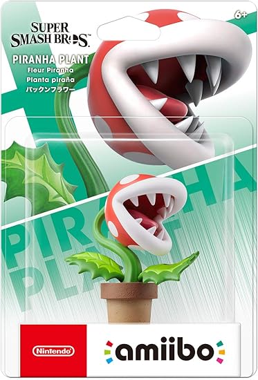 Piranha Plant Nintendo Amiibo Super Smash Bros Series Japan Import 2 Piranha Plant Nintendo Amiibo Super Smash Bros Series Japan Import - Image 2