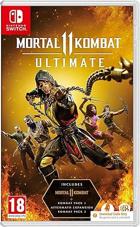 Mortal Kombat 11 Ultimate for Nintendo Switch Console Game Mortal Kombat 11 Ultimate for Nintendo Switch Console Game