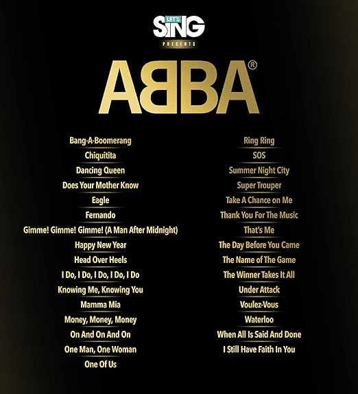 Let’s Sing: ABBA/Switch 2 Let's Sing: ABBA/Switch - Image 2