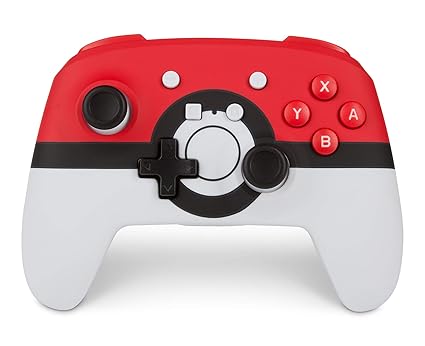 PowerA Enhanced Wireless Controller Poke Ball Red for Nintendo Switch PowerA Enhanced Wireless Controller Poke Ball Red for Nintendo Switch