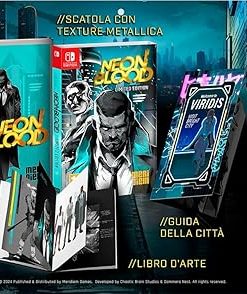 Neon Blood Limited Edition for Nintendo Switch Console Games 2 Neon Blood Limited Edition for Nintendo Switch Console Games 2