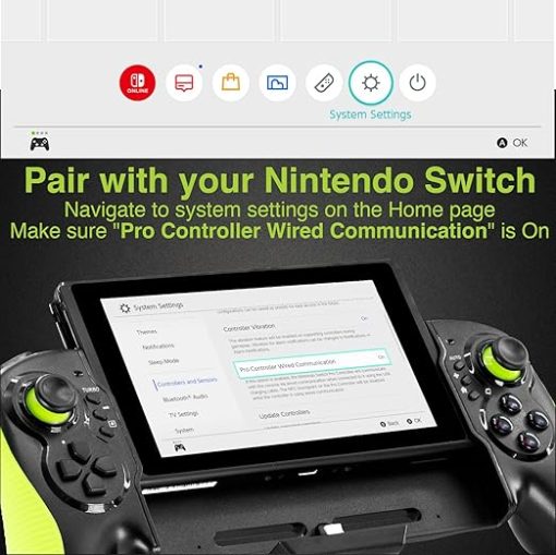 Hawksbill Handheld Controller for Nintendo Switch with Turbo Function - Image 2