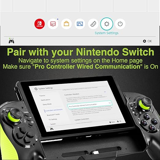 Hawksbill Handheld Controller for Nintendo Switch with Turbo Function 2 Hawksbill Handheld Controller for Nintendo Switch with Turbo Function - Image 2
