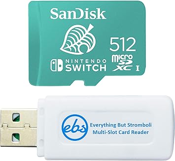 SanDisk 512GB MicroSDXC Card for Nintendo Switch OLED Model SanDisk 512GB MicroSDXC Card for Nintendo Switch OLED Model
