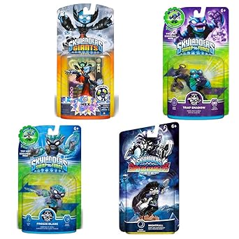 Skylanders Bundle Pack Freeze Blade Trap Shadow Nightfall Hex Skylanders Bundle Pack Freeze Blade Trap Shadow Nightfall Hex