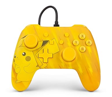 PowerA Wired Controller for Nintendo Switch Pikachu Official License PowerA Wired Controller for Nintendo Switch Pikachu Official License