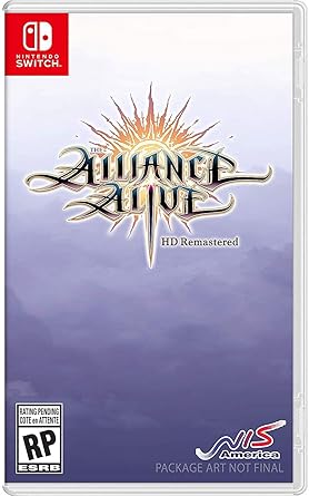 The Alliance Alive HD Remastered for Nintendo Switch Game The Alliance Alive HD Remastered for Nintendo Switch Game