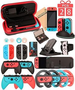 Nintendo Switch Family Bundle Accessories with Carry Case and Grips Nintendo Switch Family Bundle Accessories with Carry Case and Grips